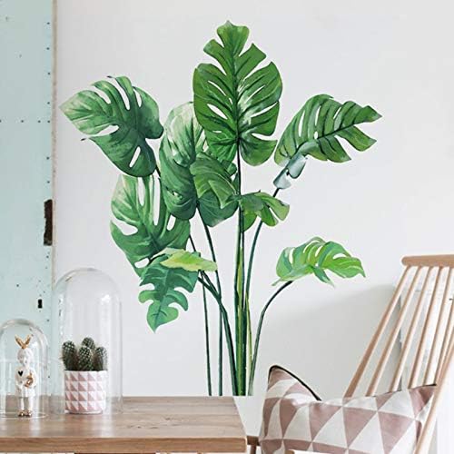 Monstera Leaf Wall Sticker for Home Decor