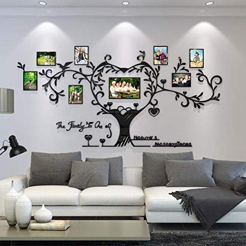 DecorSmart 3D Family Tree Wall Decor Stickers
