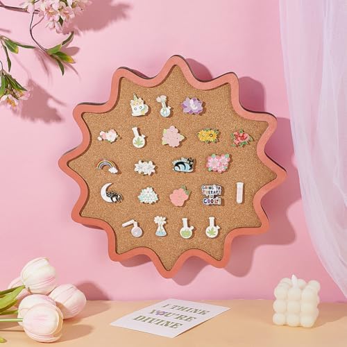 UNICRAFTALE Flower Frame Cork Bulletin Board