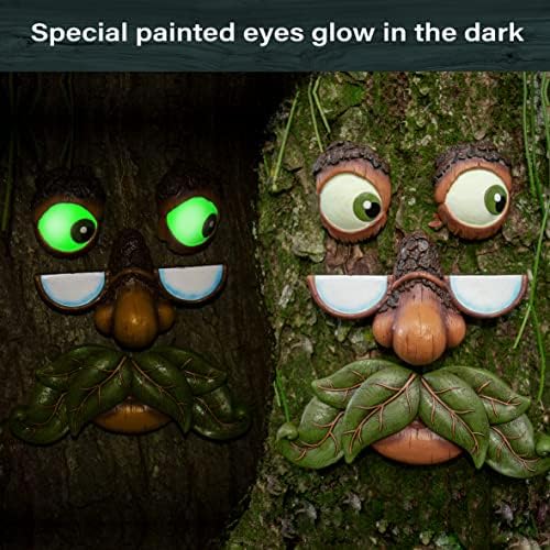 Tree Faces Decor - Funny Outdoor Garden Statue