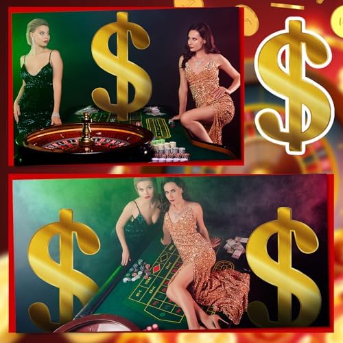 Geelin Dollar Sign Stand Up Cutouts 2 Pcs