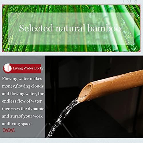 Bamboo Fountain Water Feature for Garden Decor
