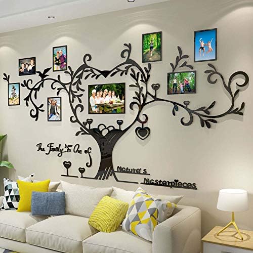 DecorSmart 3D Family Tree Wall Decor Stickers