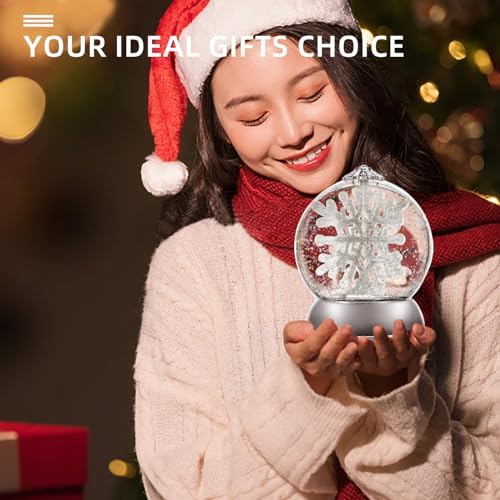 Snow Globe 65 Inch Battery Operated Christmas Decor