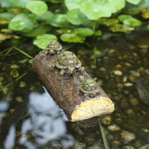 Generic Three Turtle Floating Sculptures Pond Decoration