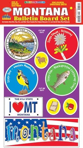 Gallopade Publishing Group Montana Bulletin Board Set