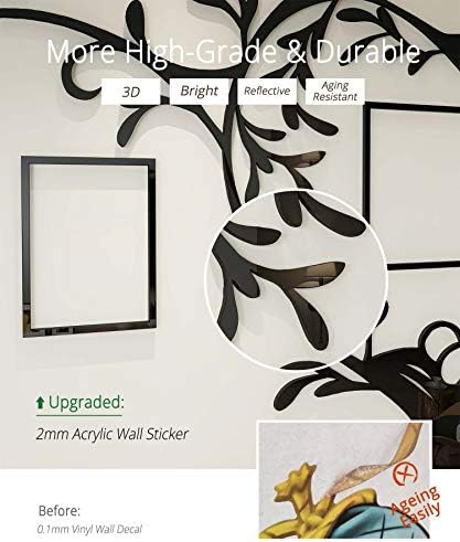 DecorSmart 3D Family Tree Wall Decor Stickers