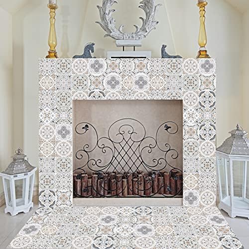 4x4in Peel and Stick Tile Stickers 25 PCS Backsplash Decals