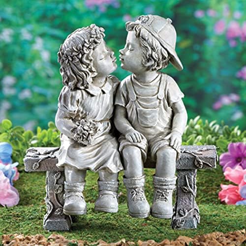Collections Etc First Kiss Garden Statue 8 14 Inch