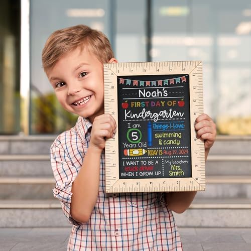Last Day of School Chalkboard Personalized