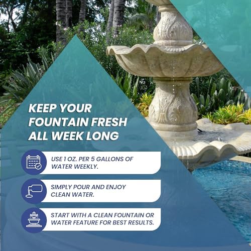 32oz Fountain Cleaner for 80 Gallons of Water