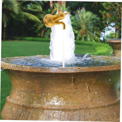 PRETYZOOM Outdoor Tabletop Fountain Gourd Decor DIY Water Feature