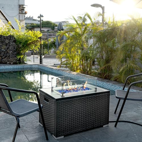 GASPRO 20 lbs Fire Pit Glass Mixed Colors