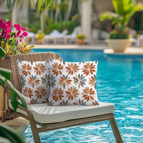 AACORS Waterproof Pillow Covers 18x18 Inch Set of 2