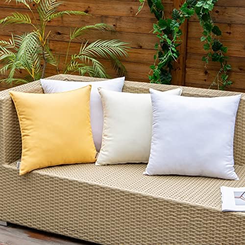 EMEMA Pack of 2 Waterproof Pillow Inserts for Outdoor Use