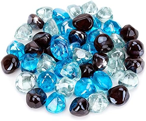 Stanbroil 10 Pound Blended Fire Glass Diamonds