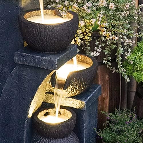 Supmix 374 Inch H Water Fountain Outdoor Decor