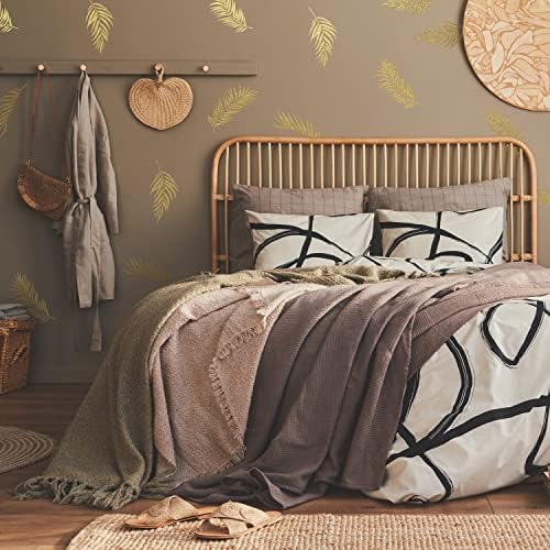 RoomMates RMK4997SCS Gold Palm Frond Wall Decals
