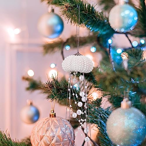 Namalu 6 Pcs Sea Urchin Jellyfish Christmas Ornament