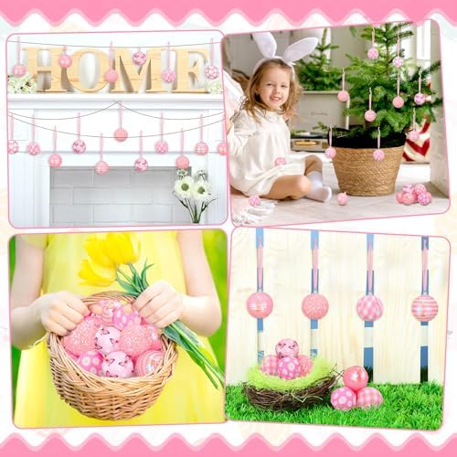Zhanmai 12 Pcs Spring Ball Ornaments Butterfly Decorations
