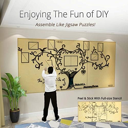 DecorSmart 3D Family Tree Wall Decor Stickers