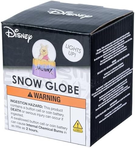 Silver Buffalo Disney Winnie The Pooh Snow Globe Light Up 45mm