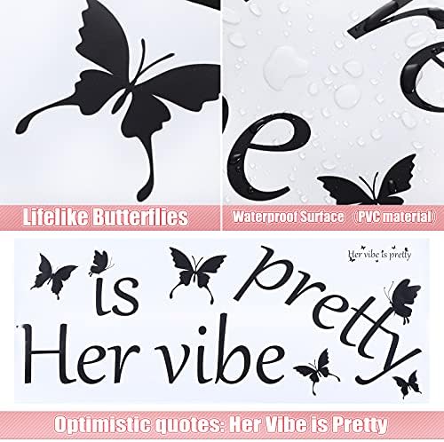 Her Vibe is Pretty Wall Decal Decor for Women
