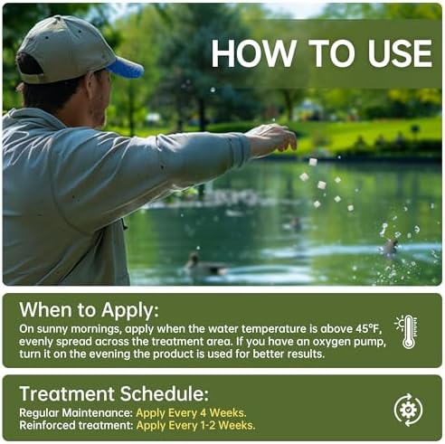 LMJP Muck Reducer 15LB Tablets for Ponds and Lakes