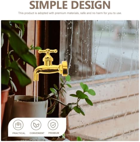 DOITOOL Floating Tap Water Fountain for Garden Tabletop Decor