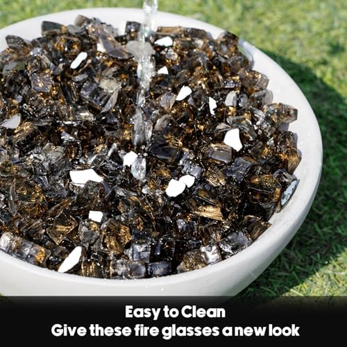 Skyflame Fire Pit Glass Rocks 15 Pound
