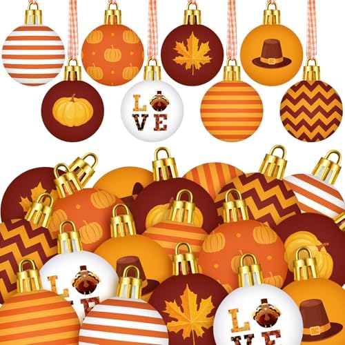 48 Pcs 118 Inch Fall Hanging Ornaments