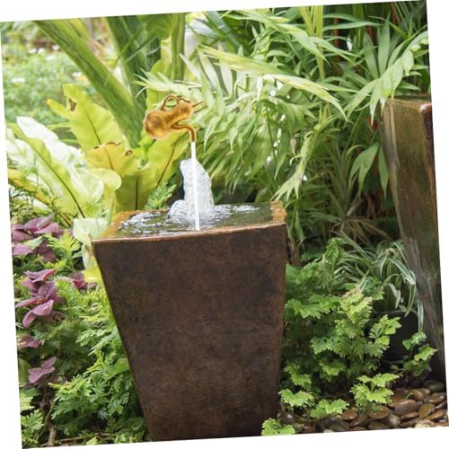 PRETYZOOM Outdoor Tabletop Fountain Gourd Decor DIY Water Feature
