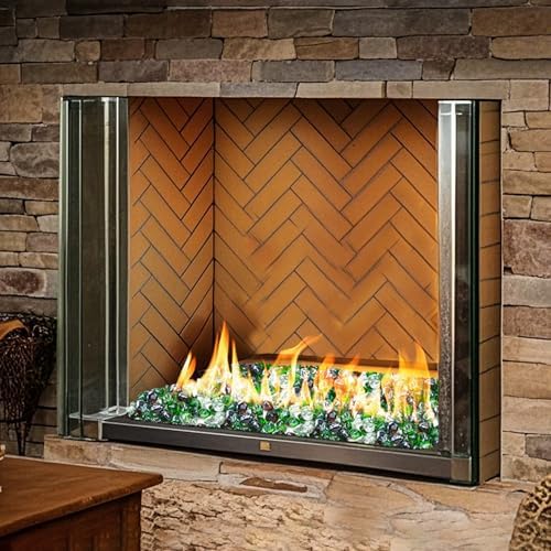 Skyflame 10 Pound Fire Glass Blend for Fire Pit