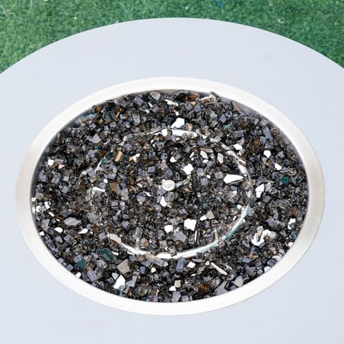 Skyflame Fire Pit Glass Rocks 15 Pound