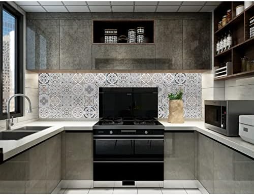4x4in Peel and Stick Tile Stickers 25 PCS Backsplash Decals