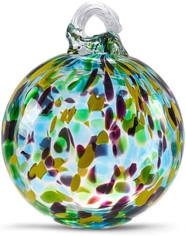 EUSTUMA Hand Blown Glass Witch Ball
