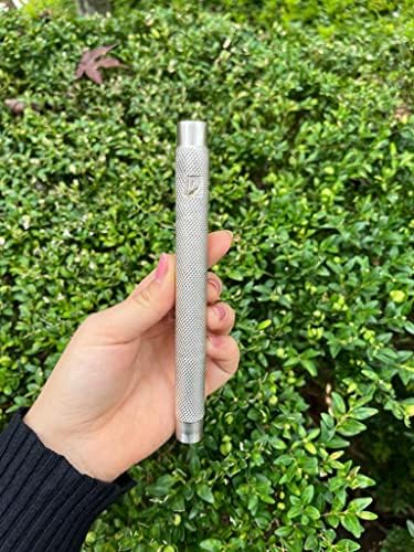AS Brass Mezuzah Case With Scroll 6 Inches