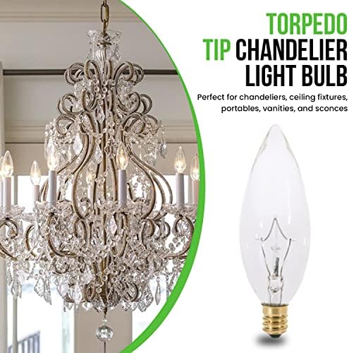 BULBMASTER 15 Watts Decorative Light Bulbs Pack of 12