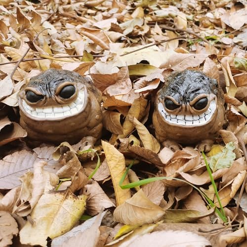 Funny Monster Frog Obese Toad Garden Statue