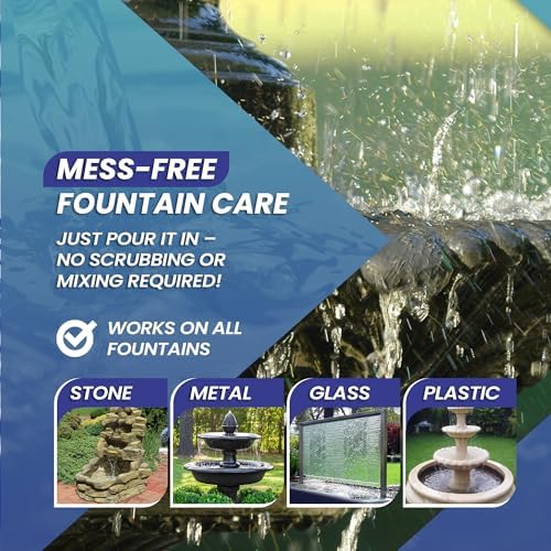 32oz Fountain Cleaner for 80 Gallons of Water