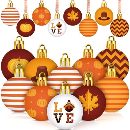 48 Pcs 118 Inch Fall Hanging Ornaments