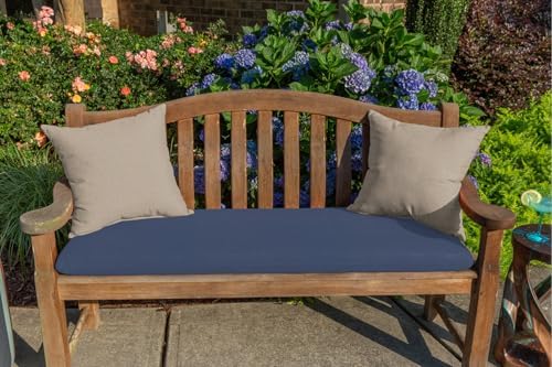 TRP Reversible Square Throw Pillow 20x20 Inch Ash Light Brown All Weather Cushion