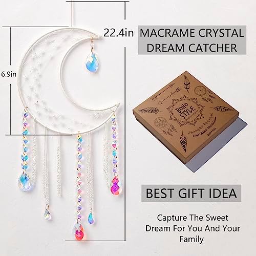 Artilady Crystal Dream Catcher Wall Decor
