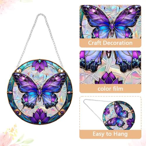 Acrylic Rainbow Sun Catcher Window Hanging Decor