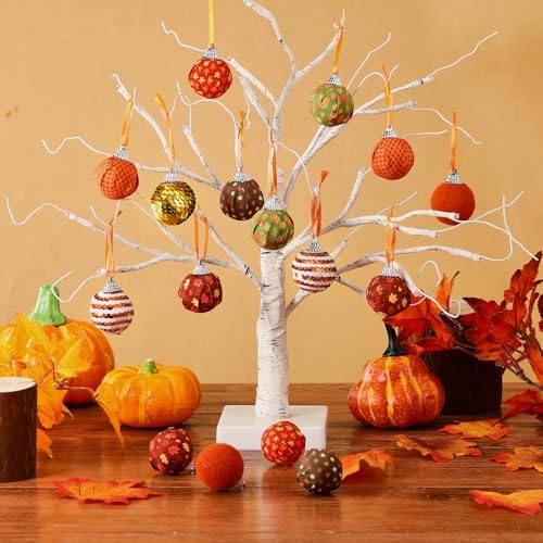 XunYee 24 Pcs Fall Hanging Ornaments