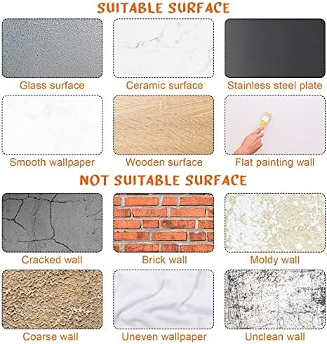 Fumete 12 Pcs Inspirational Wall Decals Peel and Stick