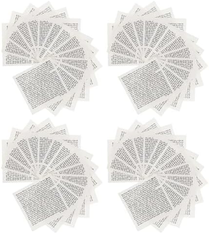 LOGOFUN 50PCS Jewish Scrolls Door Decor Wall Art Gift
