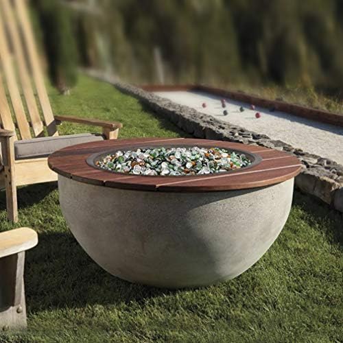 Stanbroil 10 Pound Blended Fire Glass Beads 12 Inch