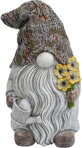 Mood Lab Key Hider Garden Gnome - 925 Inch Outdoor Statue