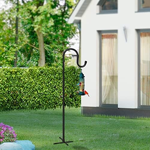 5-Prong Shepherd Hooks 36 Inch Heavy Duty Outdoor